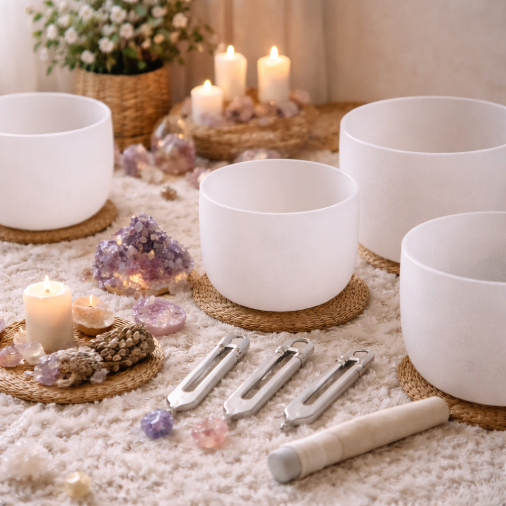 Crystal Sound Bowl & Tuning Fork Healing