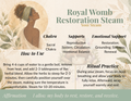 Royal Womb Restoration Steam