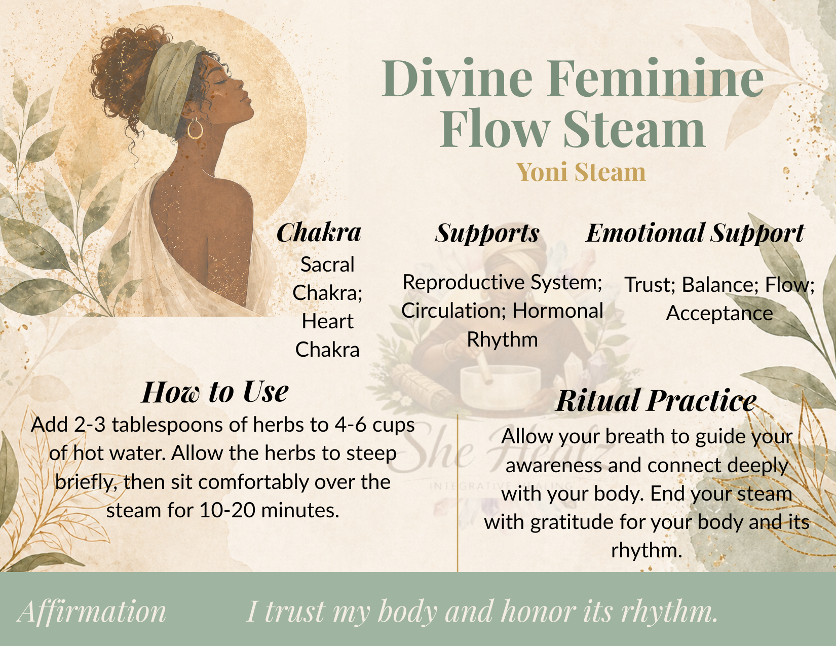 Divine Feminine Flow Steam