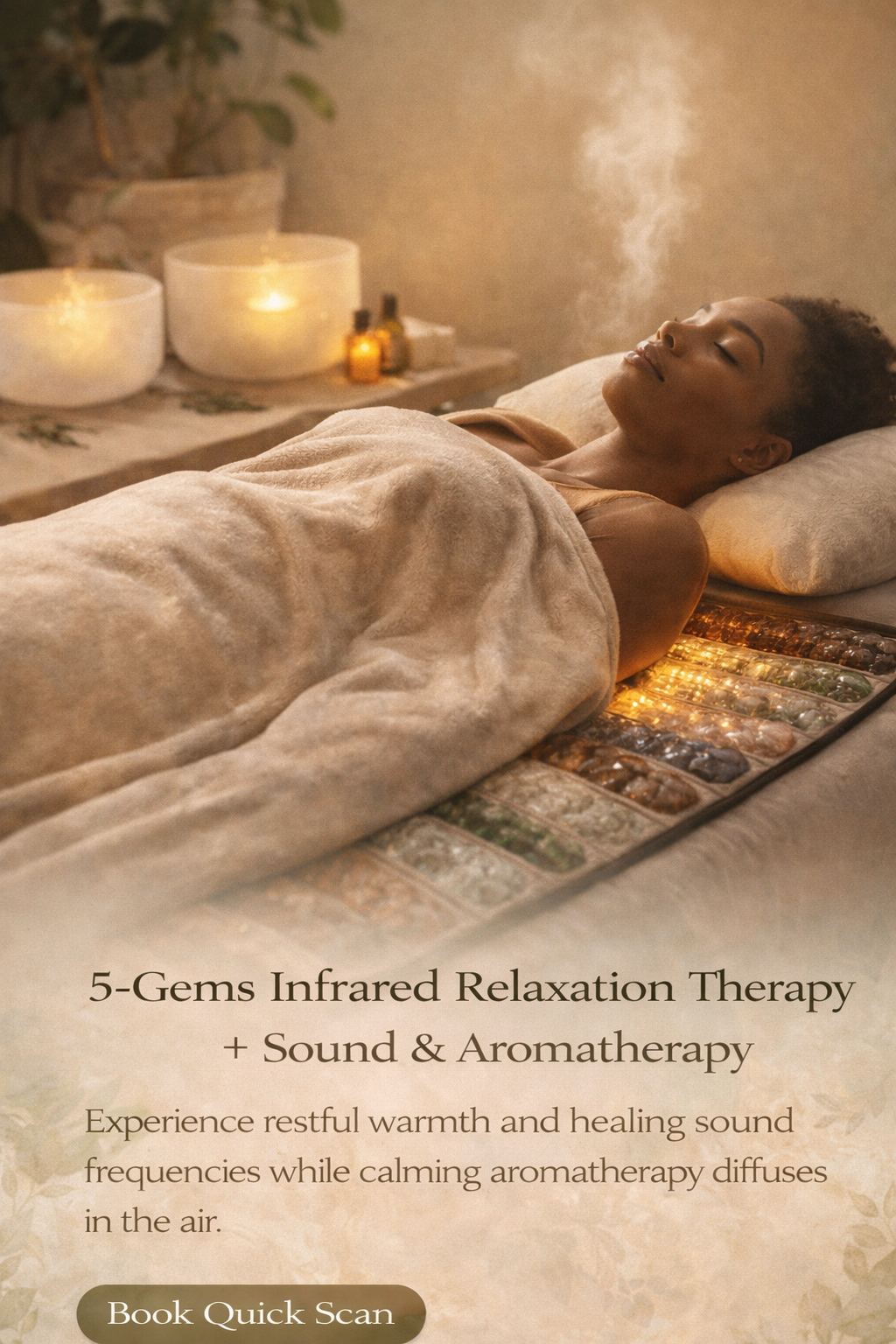 INFRARED RELAXATION SESSION (5-GEMS PAD)
