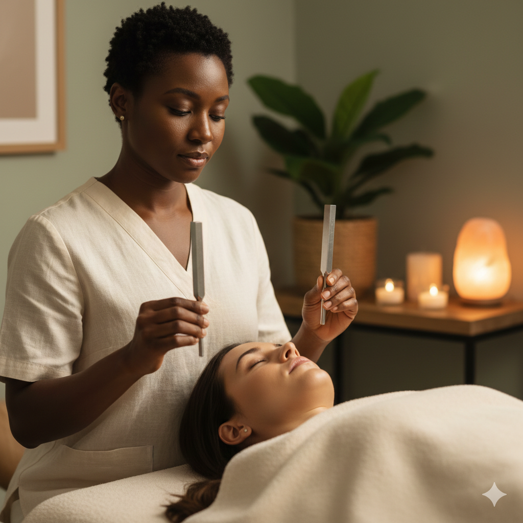 TUNING FORK THERAPY SESSION